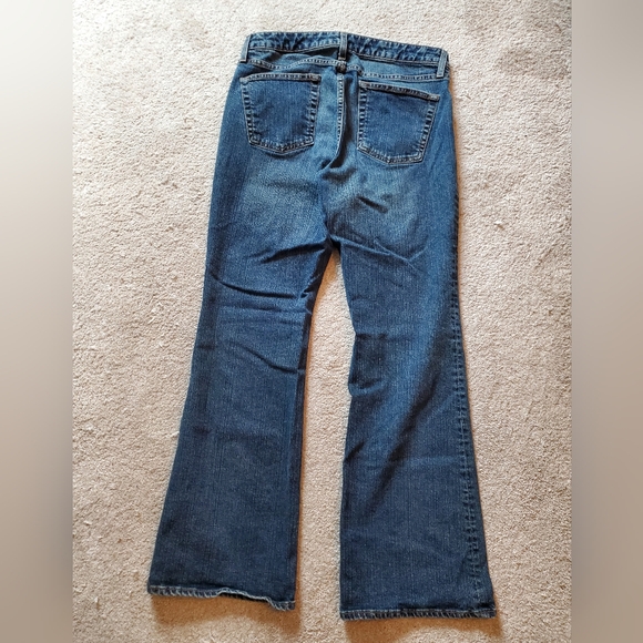 NWOT Vintage Gap 12R Flare Stretch Jeans - Picture 4 of 4